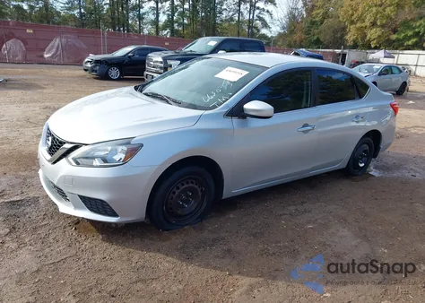 2016 Nissan Sentra Fe+ S/S/Sl/Sr/Sv из США, поврежденный, VIN 3N1AB7AP3GL663033
